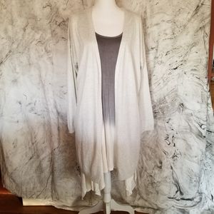 Poof So Soft cardigan lace up back